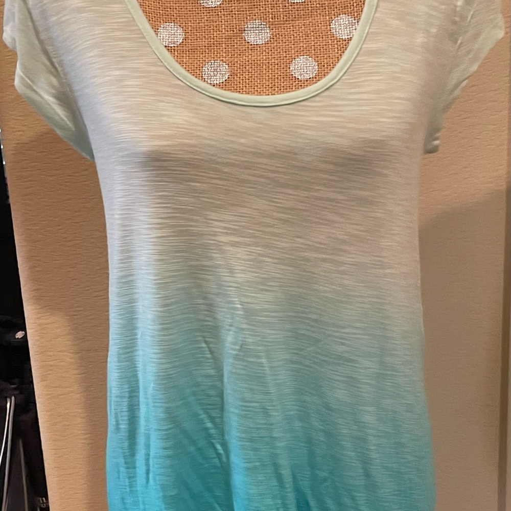 Young Fabulous & Broke Women's Gradient Blue Top